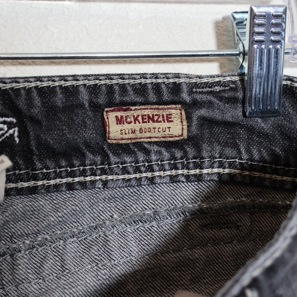 Silver Jeans Gray Slim Bootcut McKenzie Low Rise Jeans SIZE 30/32 - Picture 12 of 14